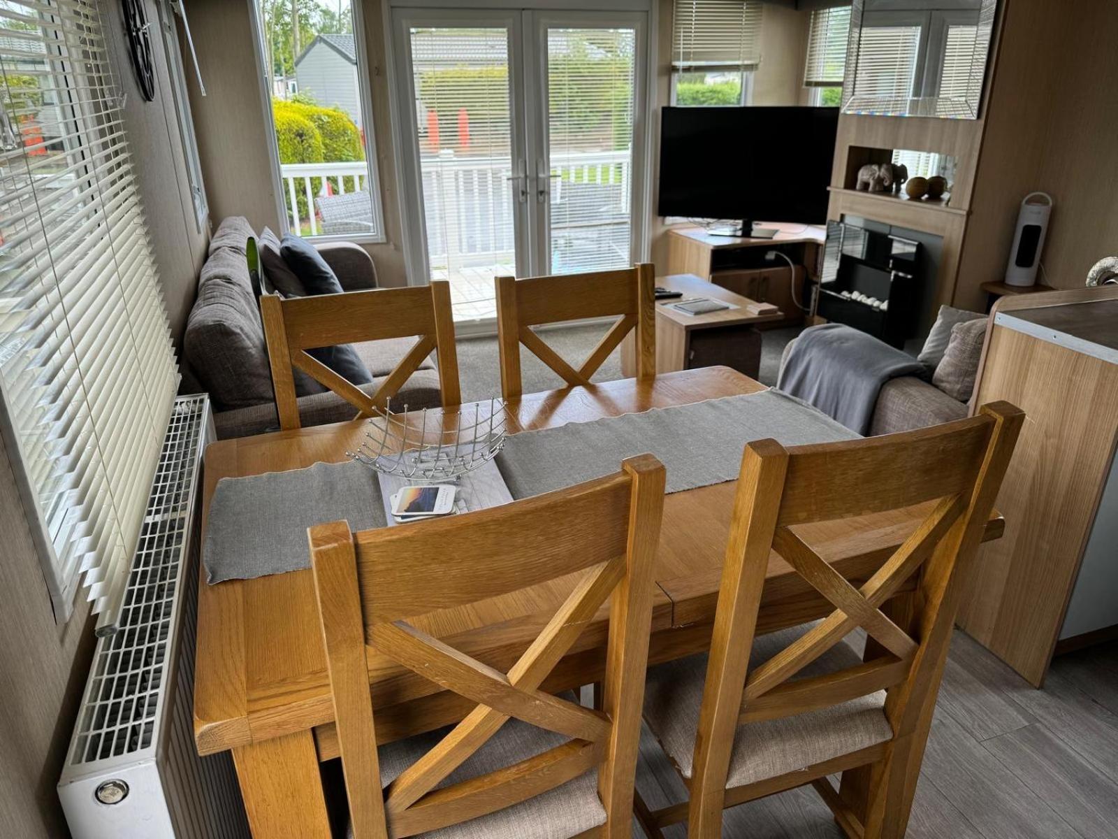 Prestige Static Caravan On 5 Star Holiday Park Cheswick  Luaran gambar